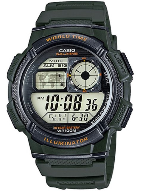 Zegarek Męski CASIO AE-1000W-3AVDF + BOX