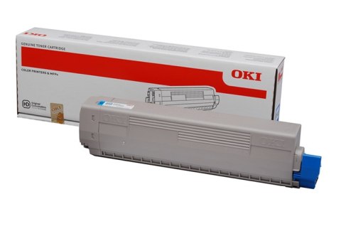 Oryginalny Toner Cyan OKI C532, C542, MC563, MC573 (46490607)