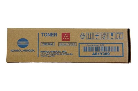 Oryginalny Toner Magenta Konica Minolta Bizhub C3120i (TNP92M, TNP-92M, AE1Y350)