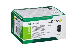 Oryginalny Toner Yellow Lexmark C2325 (C2320Y0)