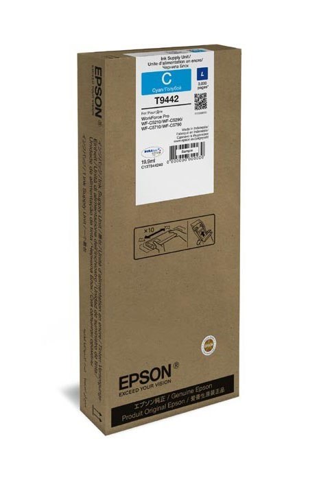 Oryginalny Tusz Cyan Epson T9442 (C13T944240)