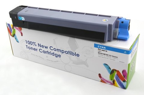 Toner Cartridge Web Cyan Oki MC861 zamiennik 44059255