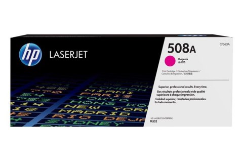 Oryginalny Toner Magenta HP Color LaserJet Enterprise M552 (508A CF363A)