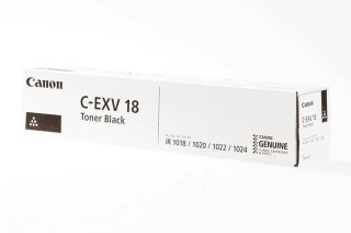 Oryginalny Toner Czarny Canon iR1018, iR1020, iR1022, iR1024 (C-EXV18, CEXV18, 0386B002)