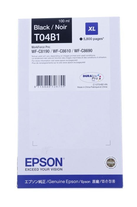 Oryginalny Tusz Black Epson T04B1 (C13T04B14N)