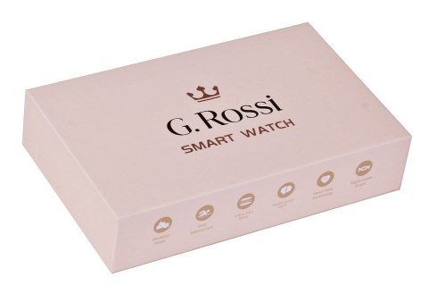 Damski SMARTWATCH G.Rossi SW014G-2 Różowe złoto