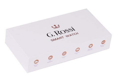 Damski SMARTWATCH G.Rossi SW015-4 Różowe złoto